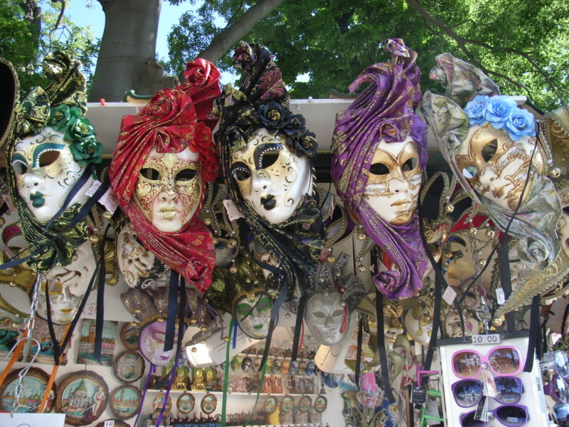 benátské masky